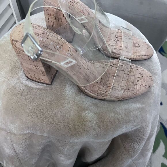 Kelly & Katie Cream Tan Heeled Sandals - Picture 5 of 14